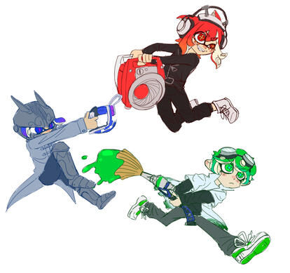 Splatoon style original design