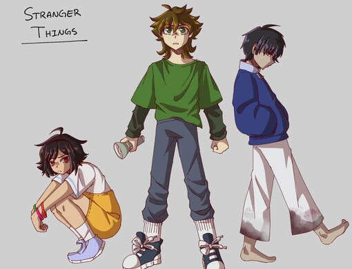 Stranger Things style original design